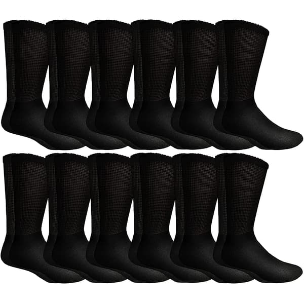 12-pack herrdiabetesstrumpor, extra stora, extremt bekväma,