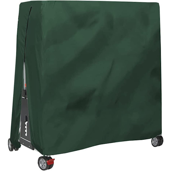 165x70x185cm Grå Utendørs Ping Pong Bordtrekk Vanntett og Slitesterk