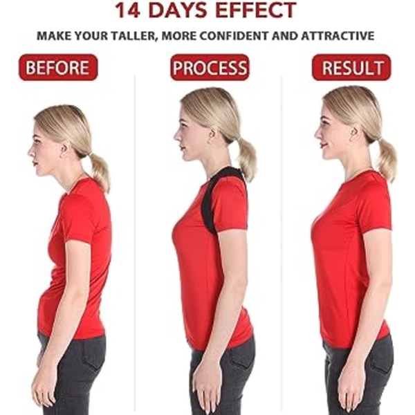 Posture Corrector för män och kvinnor - Bekväm övre ryggstöd