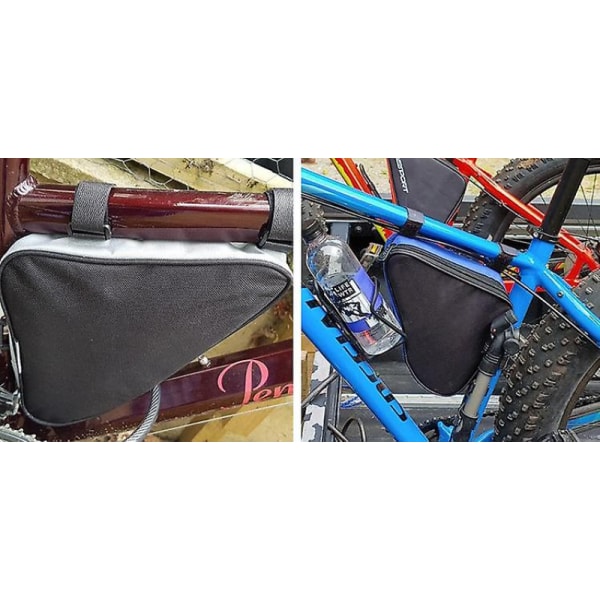Polkupyörän kolmiolaukku maastopyörän vesipullolaukku pyöräilytyökalu