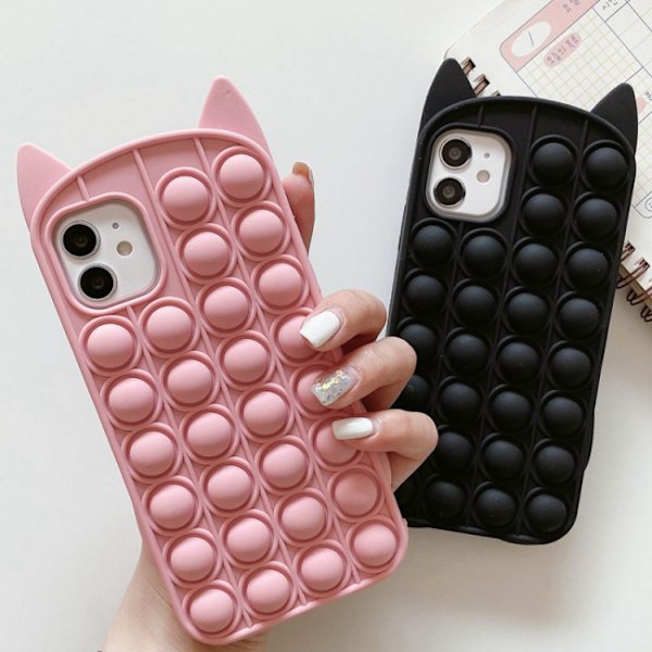 iPhone 8 - Deksel / Beskyttelse / Pop It Fidget iPhone 8 Rosa
