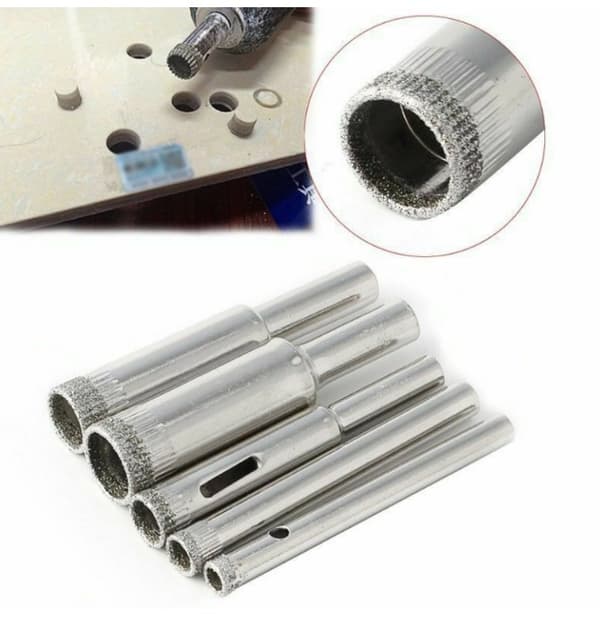 5 stk. diamantslibesæt, diamantslibesæt til fliser