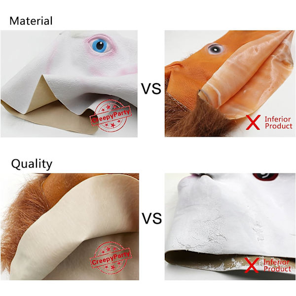 Läskig pumpa mask i latex, full huvudmask, maskeradskräckfågel