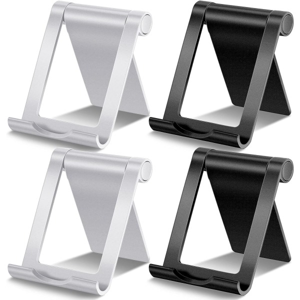 4 stk. Mobiltelefonstativ Foldbar Telefonholder Universal Multi
