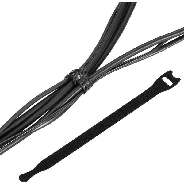 100 st kabelbindare, Trilancer 15 cm kabelbindare för att organisera tunna