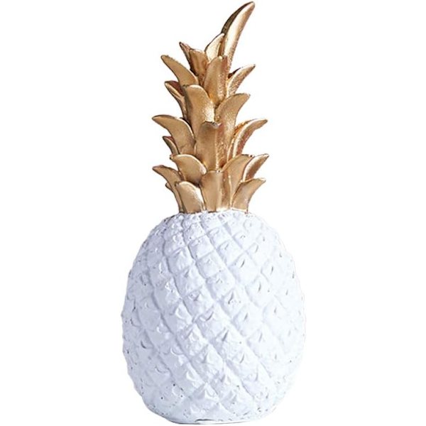 Ananas-koriste-esineet, moderni hartsi-ananas-koriste,