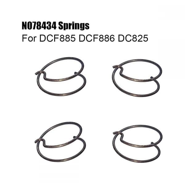 4 st N078434 N089668 fjäder, passar DCF885 DCF886 DCF887 DCF840 DCF