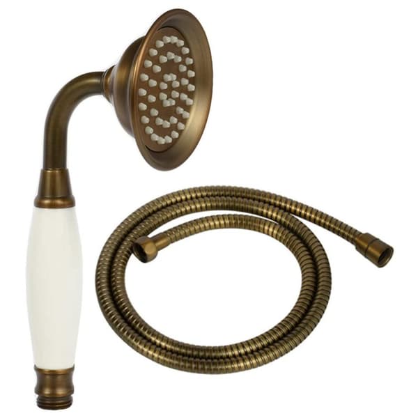 Hånddusj for baderom, retro dusj, kobber dusj