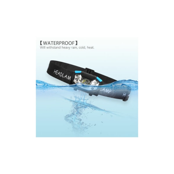 LED-forlygte, LED-arbejdslys, bevægelsessensorforlygte, USB-opladning