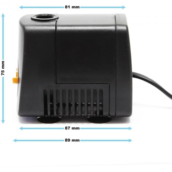 931 ECO Akvariepumpe 800l/t 16W justerbar