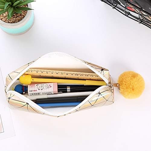 Blyantsæske Cylinder Pen Bag Pencil Cases til Studerende Piger Scho