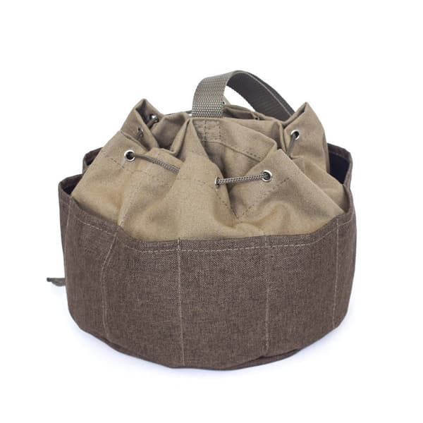 Robust Havearbejdsværktøjs Opbevaringspose - 17 Lommer (Khaki)