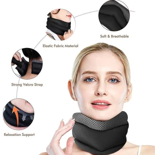 L-42cm Tre-trinns justerbar cervical vertebra corrector cervica