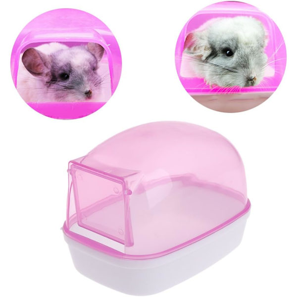 3 hamster badrum hushåll bad sand bastu plast toalett skål
