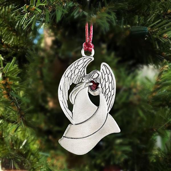 (Lille Engel) Glædelig Jul Ornament, Juletræ Hængende D