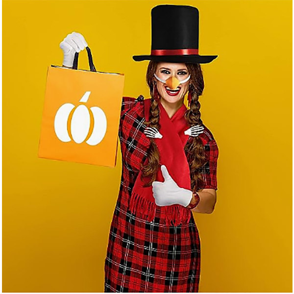 Snemand Kostume Kit Til Snemand Fancy Dress Kostumer Sort Top Ha