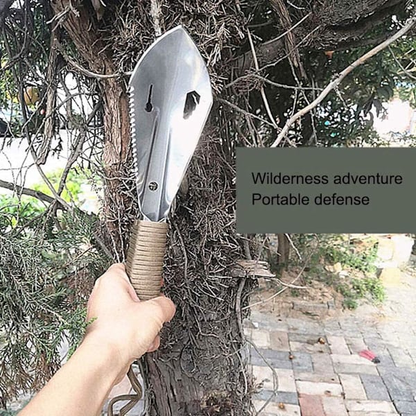 Klassisk handspade handspatel trädgårdsspade grävverktyg portab