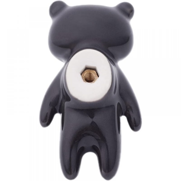 (Panda) 4 kpl keraamiset ovikahvat kaapin nupit kaapin kahva Ani
