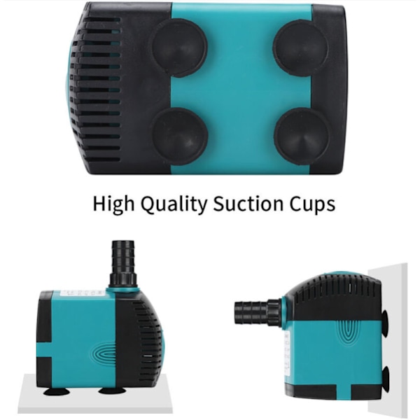 1 stk, 450l/t nedsenkbar vannpumpe, 6W mini nedsenkbar pumpe,