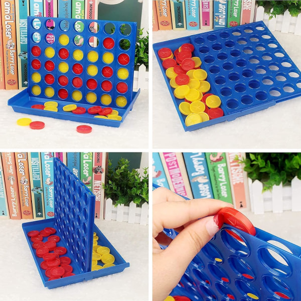 Pup Go Connect 4, 4 på rad med 6 ekstra brikker, Fire på rad