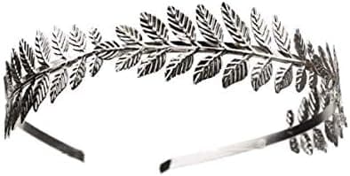 Brudehovedbånd med blade til bryllup, fest, galla, modeshow