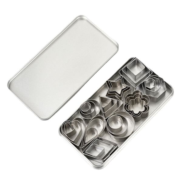 Satz von 30 kleinen Ausstechformen zum Ausstechen von Formen