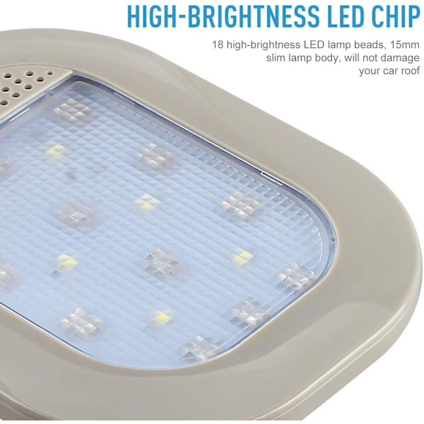 Billad LED innvendig taklys, USB oppladbar 8 farger LE