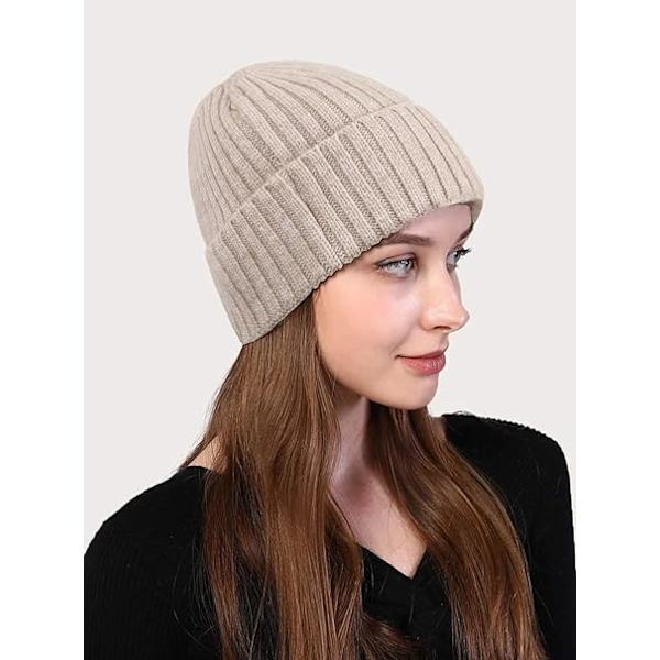 Lue for menn og kvinner strikket lue unisex vinter lue