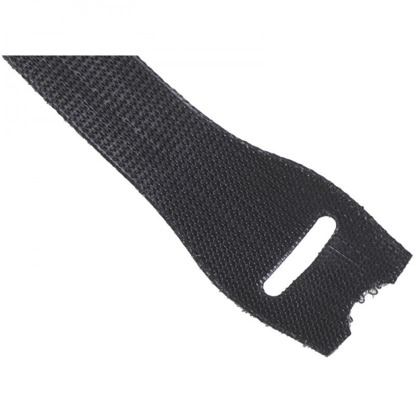 Sorte Velcro-kabelbindere, 150 mm 12 mm kabelbindere (pris pr. pose med