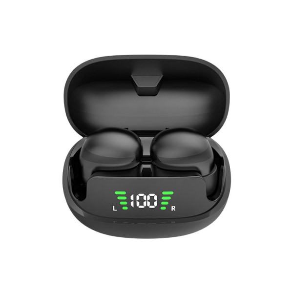 Mustat langattomat Bluetooth-kuulokkeet, Bluetooth 5.3 -kuulokkeet, I