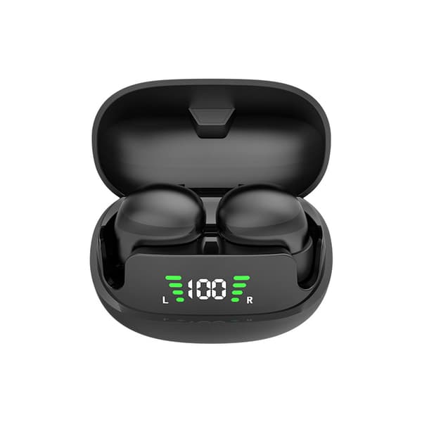 Sorte, trådløse Bluetooth-hodetelefoner, Bluetooth 5.3-hodetelefoner, I