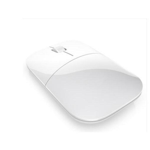 White, wireless mouse (1200 dpi, blue LED technology, USB port, 1