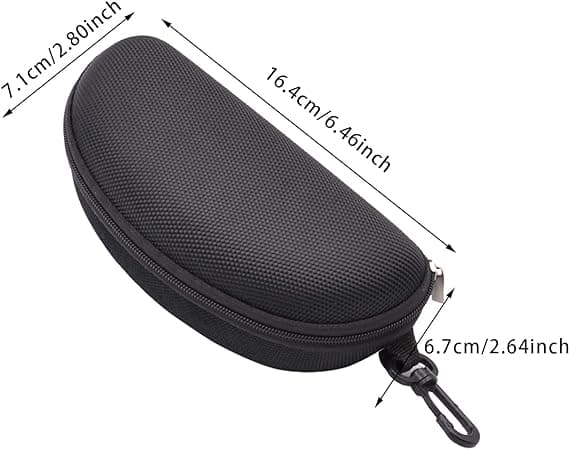 Universal brilleetui anti-scratch semi-hård solbriller etui gla