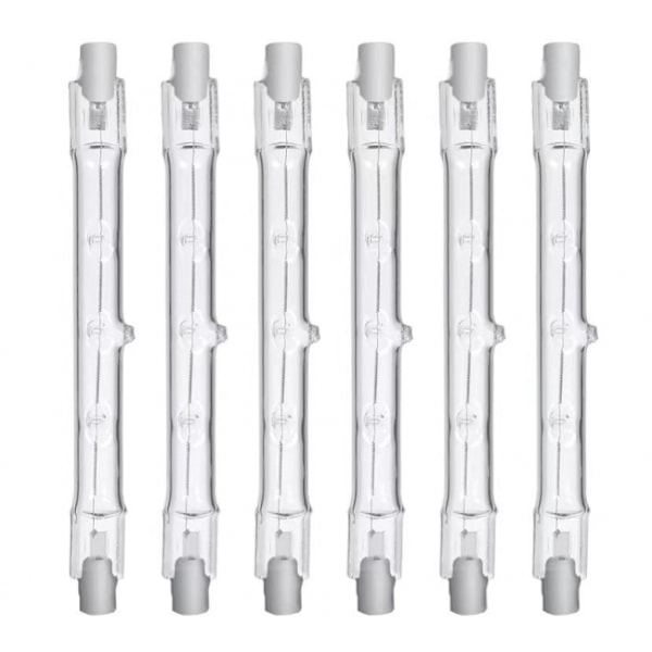 5 stk R7s 118mm 300w 230v, r7s halogen lineær lys