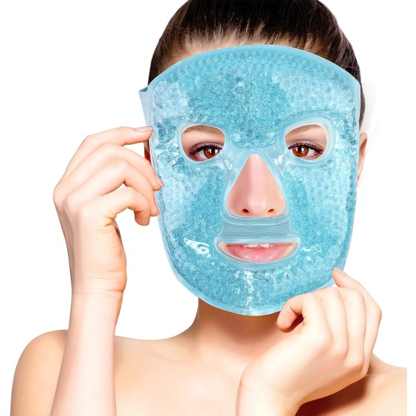 Gel Ice Pack Cold Pack Mask för varm och kall terapi - Anti-Stres