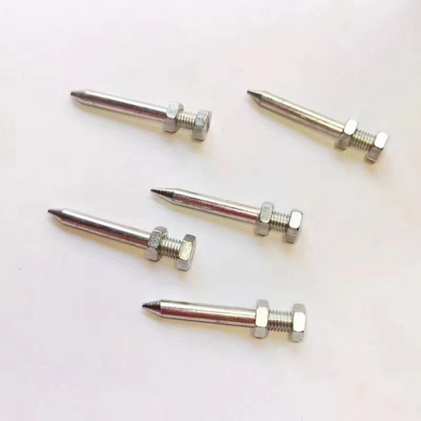 10 st Patchwork-spikar 42 mm, gräsmattespikar för trädgård, tallgräs, gräsmattor