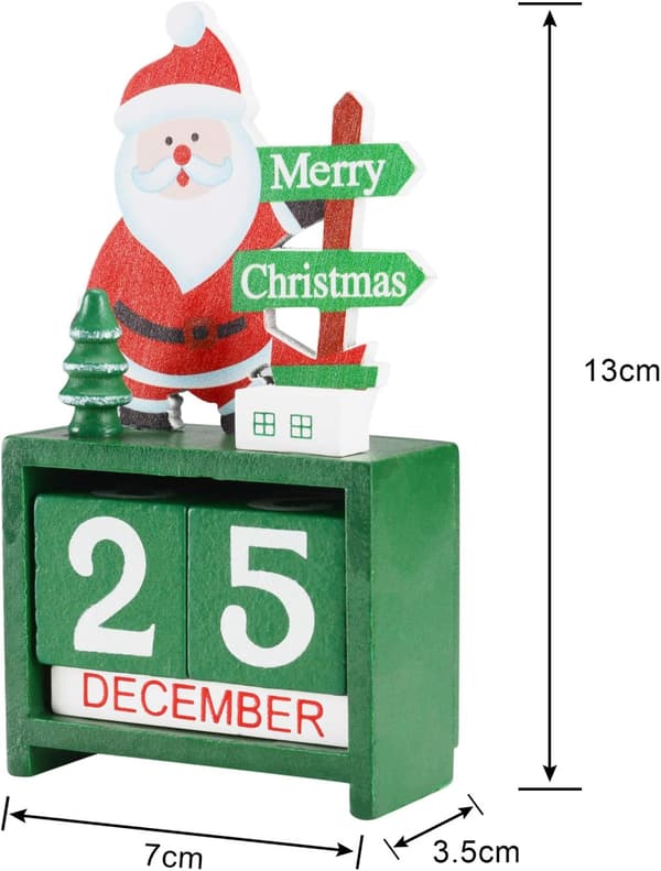 Julekalender i tre med nedtelling til jul