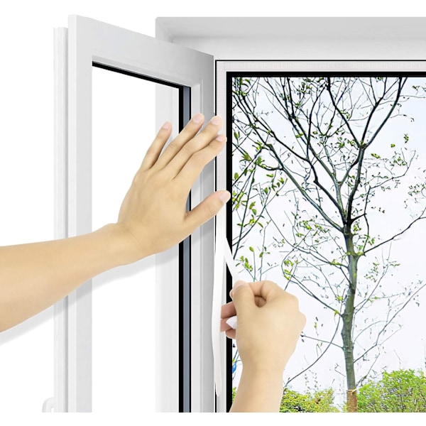 Universal Transparent Window Screen/Washable Mesh | Myggnett