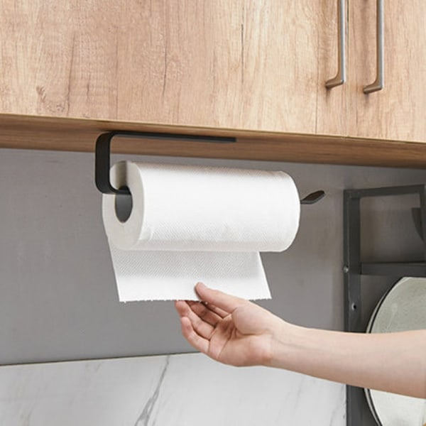 Keittiöpaperiteline, kaapin alle kiinnitettävä keittiöpyyheteline, paperi