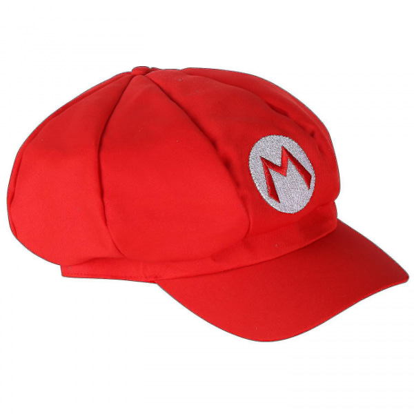 2PCS Mario og Luigi Hatter Røde og Grønne Videospill Tema Caps