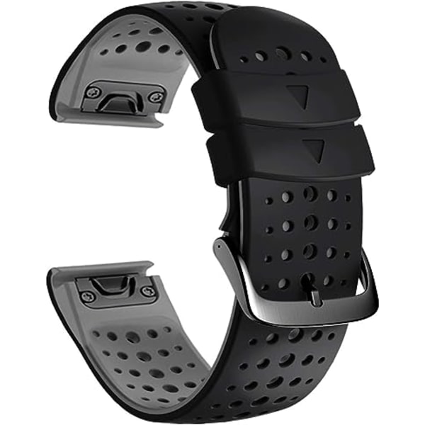 Klockarmband för Fenix ​​7X/Fenix ​​6X/Fenix ​​5X, Quickfit 26mm S
