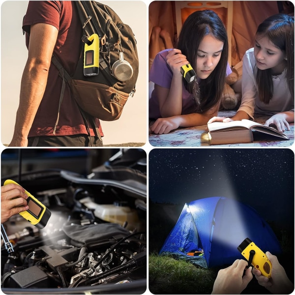 Solar taskulamppu, aurinko-LED-taskulamppu ja käsikammen taskulamppu
