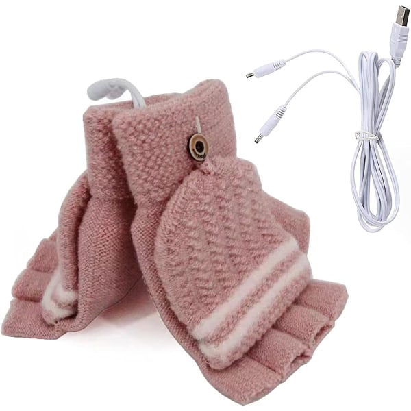 USB-oppvarmede hansker, vendbare hansker, elektriske oppvarmede hansker, ch