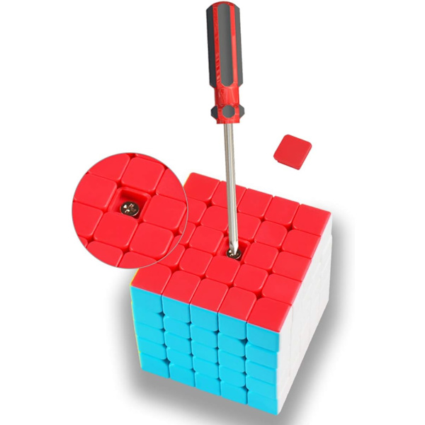 Speed ​​Magic Cube 5x5, Stickerless 5x5x5 Speed ​​Magic Cube Puzz