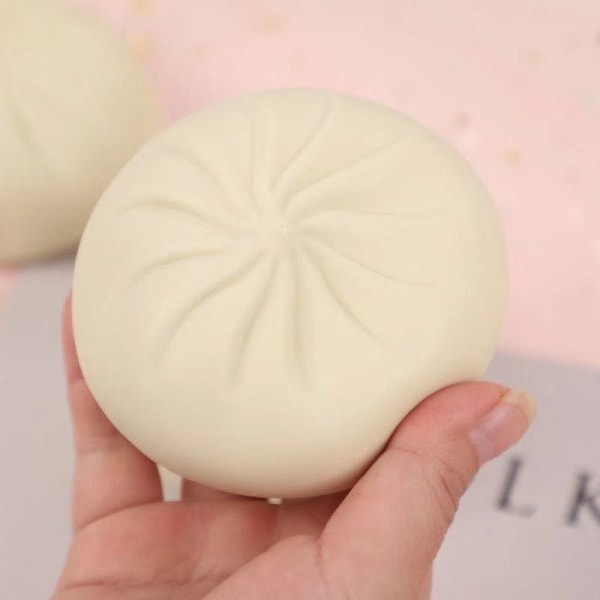 Dumpling Stressboll Leksak, Dumpling Squishy Stressboll Ångad S