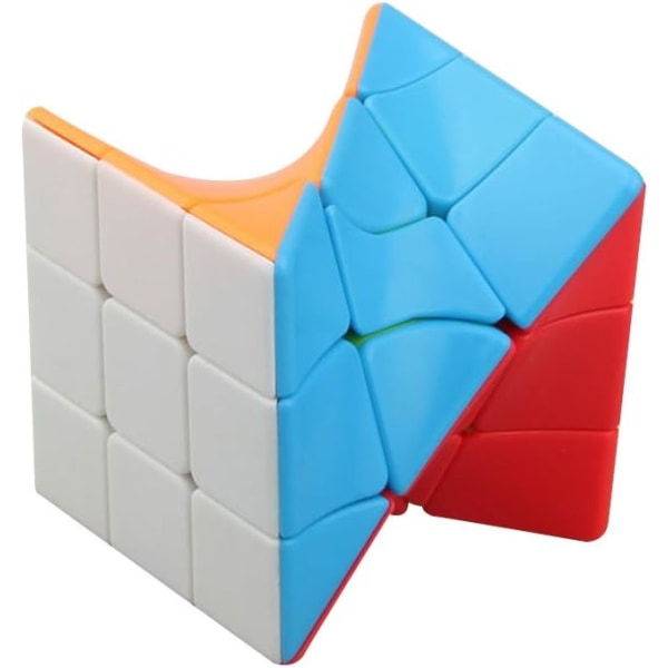 Rubiks kube 3X3 puslespill Fargerik Rubiks kube Twist puslespill Rubik'