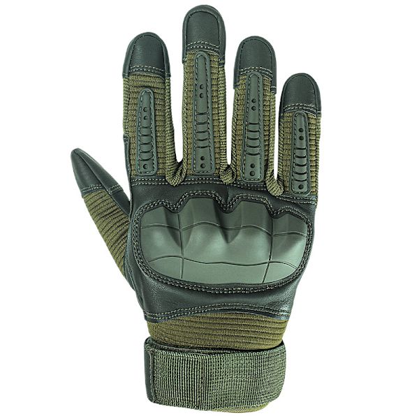 Militärgröna S-Tactical handskar för män - Pekskärm - Cykling