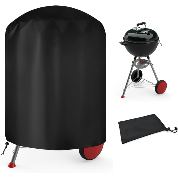 Rund beskyttende grill for utendørs grill, vanntett UV-beskyttelse