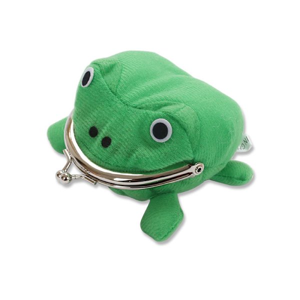 1 st Grön Groda Väskor, Naruto Groda Forma Plånbok, Rolig Mynt Pu