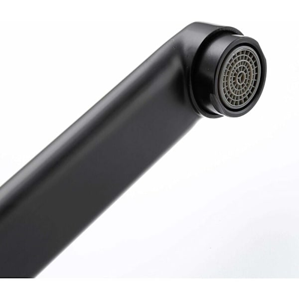 Vægmonteret køkkenhane 304 rustfrit stål vask mixer tap 36